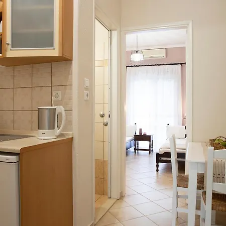 Elena Luxury Living Apartment Paralia Skotinis Exterior photo